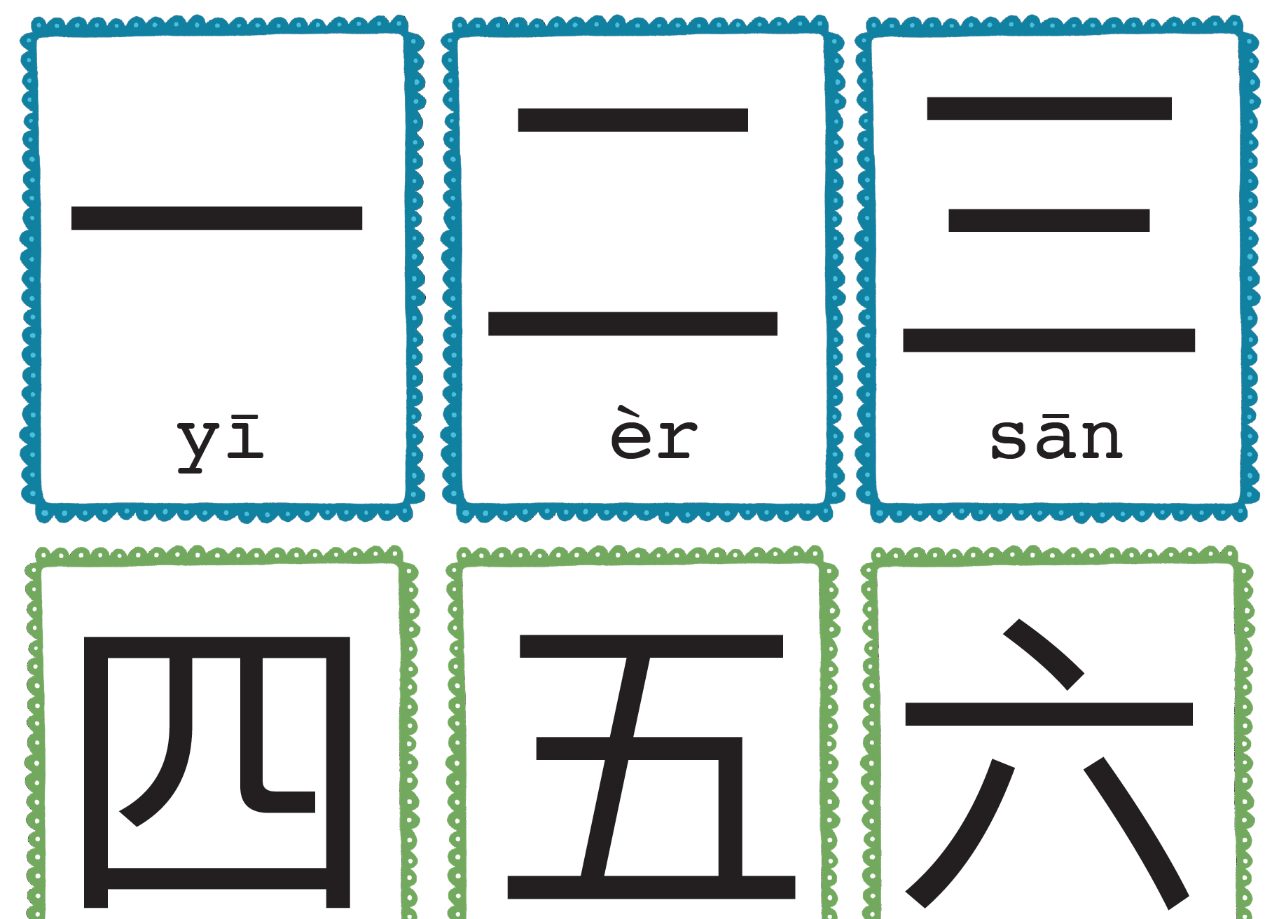 chinese characters flashcards pdf
